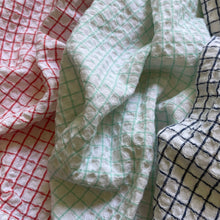 Load image into Gallery viewer, fort & field | 100% cotton waffle square bright fringe kitchen dishcloth