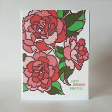 Load image into Gallery viewer, Little Green - Birthday Beautiful Floral Greeting Card
