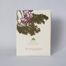 Load image into Gallery viewer, Little Green - Fall Fairy Mushroom Birthday Greeting Card