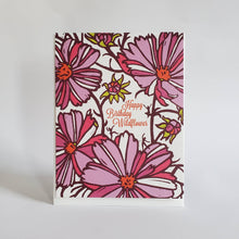 Load image into Gallery viewer, Little Green - Happy Birthday Wildflower Floral Greeting Card