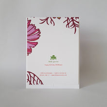 Load image into Gallery viewer, Little Green - Happy Birthday Wildflower Floral Greeting Card