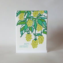 Load image into Gallery viewer, Little Green - Hoppy Birthday Beer Hops Greeting Card