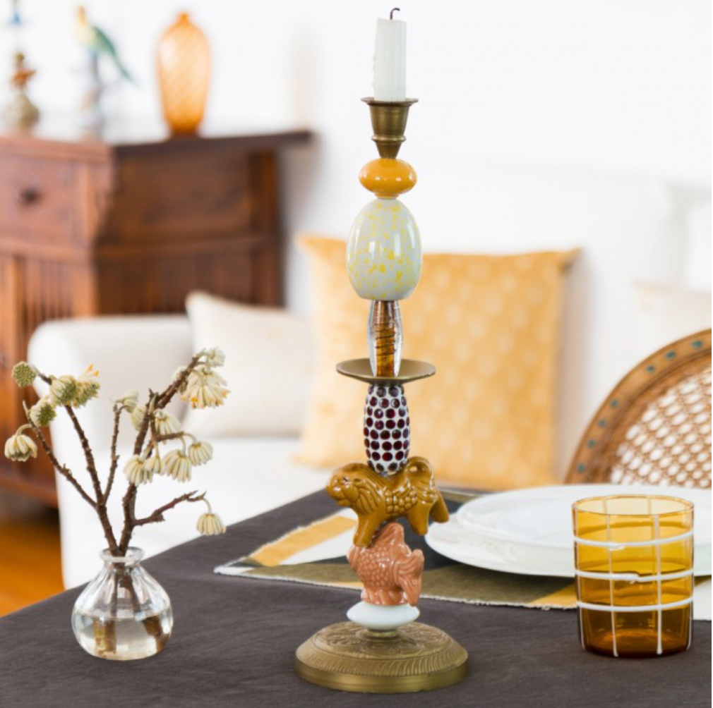 Ceramic Candlesticks | Miho Unexpected – Isadora Popper
