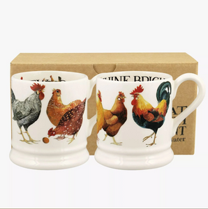Set of 2 1/2 Pint Mugs | Emma Bridgewater
