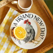 Load image into Gallery viewer, Rise &amp; Shine Brand New Day 8.5” Plate | Emma Bridgewater
