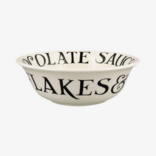 Load image into Gallery viewer, Black Toast Cereal Bowl | Emma Bridgewater