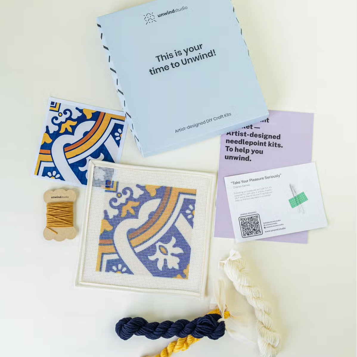 Needlepoint Kits Unwind Studio Isadora Popper