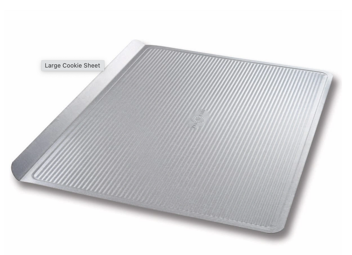 USA Large Cookie Sheet Pan 18x14 USA Pan Isadora Popper