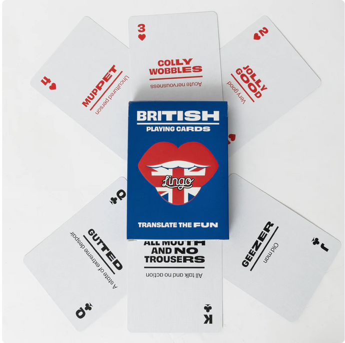 British Lingo Playing Cards | Lingo