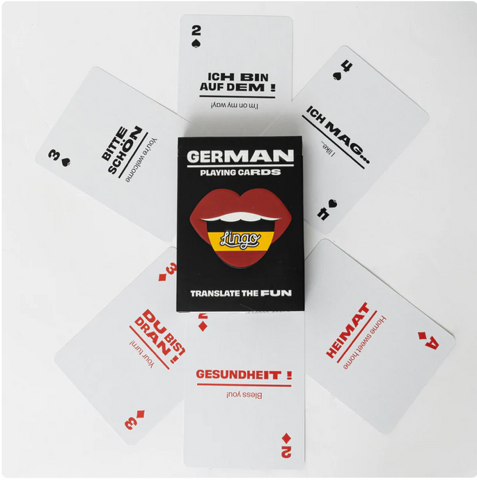 German Lingo Playing Cards | Lingo