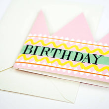Load image into Gallery viewer, Hadley - Birthday Queen Party Hat Card