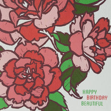 Load image into Gallery viewer, Little Green - Birthday Beautiful Floral Greeting Card