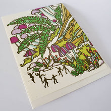 Load image into Gallery viewer, Little Green - Fall Fairy Mushroom Birthday Greeting Card