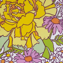 Load image into Gallery viewer, Little Green - Botanical Yellow Rose Blank Note Card / Art Greeting Card