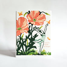 Load image into Gallery viewer, Little Green - You're Made of Magic Fairy Dance Birthday Greeting Card
