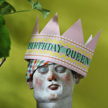 Load image into Gallery viewer, Hadley - Birthday Queen Party Hat Card