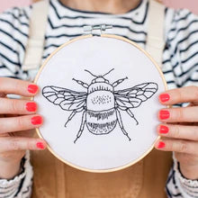 Load image into Gallery viewer, Hoop Embroidery Kit | Cotton Clara
