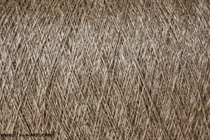 Close up of darker brown/tan yarn strands