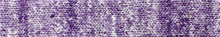 Load image into Gallery viewer, Close up of knitted fabric with Noro yarn in Murasaki color; Shades of light and dark purple and white