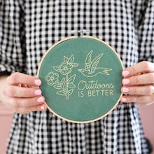 Load image into Gallery viewer, Hoop Embroidery Kit | Cotton Clara