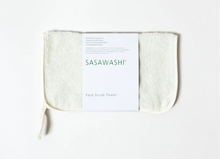 Load image into Gallery viewer, Face Scrub Towel | Sasawashi