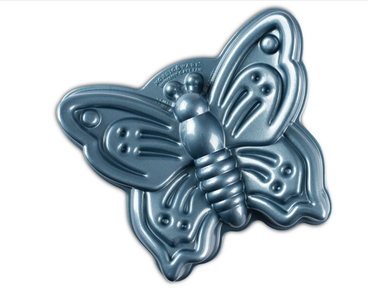 Butterfly Cake Pan Nordic Ware Isadora Popper