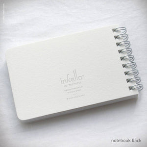 Heart Knitting Spiral Notebook | Inkello Letterpress