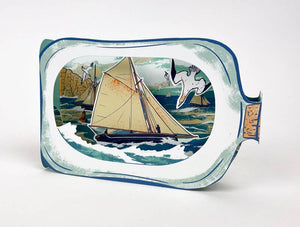 Art Angels | Boat in a Bottle 3D Card by Tom Jay