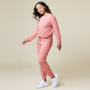 Women's Cloud Soft Dream Crew Neck Lounge Set | Softies