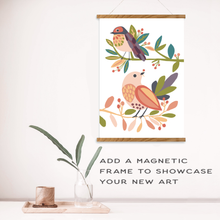 Load image into Gallery viewer, Birds on a Branch Meditative Art Paint by Number Kit | Breathe People
