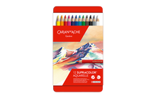 Load image into Gallery viewer, Supracolor Aquarelle Colored Pencils, Set of 12 | Caran d’Ache