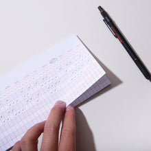 Load image into Gallery viewer, Habit Tracker Notepad – Daily &amp; Monthly Grid Habit Tracker | Case Study