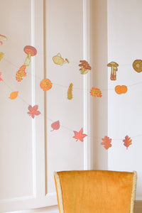Mushroom Sewn Garland | East End Press