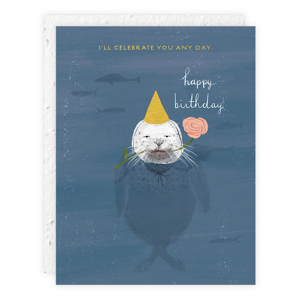 Celebrate You Any Day - Birthday Card | Seedlings