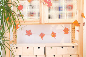 Autumn Leaves Sewn Garland | East End Press