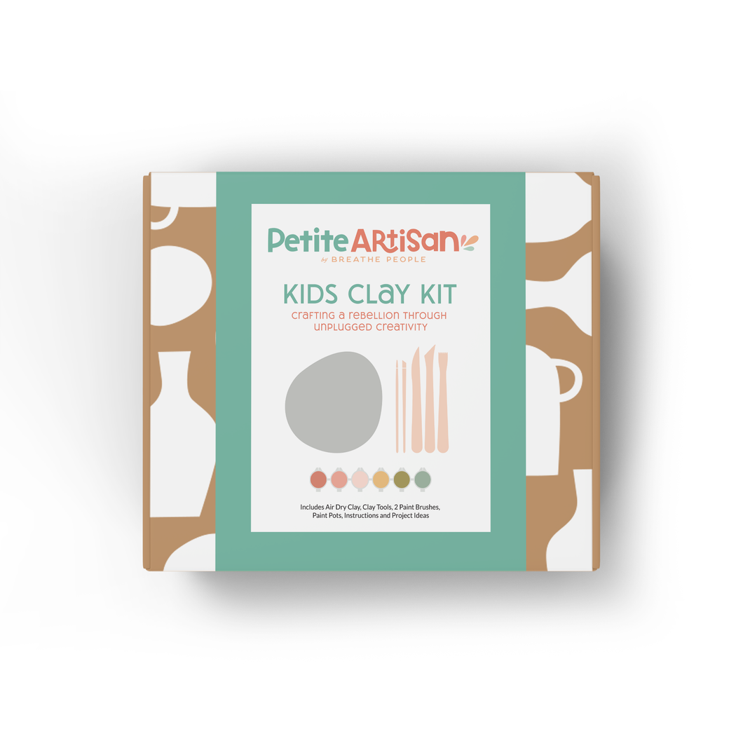 Kids Clay Kit- Nurturing Creativity Beyond the Screen | Breathe People
