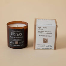Load image into Gallery viewer, Library Scented Candle | Brick+Mortar