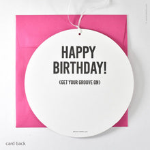 Load image into Gallery viewer, Disco Ball Hangable Birthday Card | Inkello Letterpress