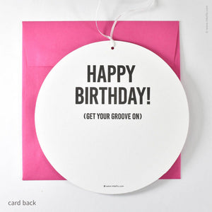 Disco Ball Hangable Birthday Card | Inkello Letterpress