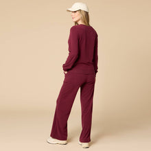 Load image into Gallery viewer, Softies | Vintage Velvet V-Neck with Wide Leg Pant