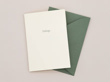 Load image into Gallery viewer, Tidings Greeting Card | Goods for the Study