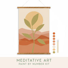 Load image into Gallery viewer, Desert Sunset Meditative Art Paint by Number Kit | Breathe People