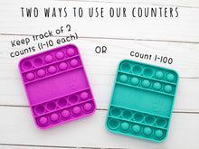 Load image into Gallery viewer, Colorful Row Counters | Fox &amp; Pine Stitches