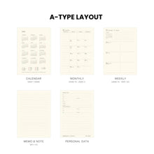 Load image into Gallery viewer, 2027 Weekly Block Planner Poche A6 | Hightide USA Inc.