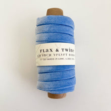 Load image into Gallery viewer, Velvet Ribbon 3/8" 10 Yards | Flax &amp; Twine
