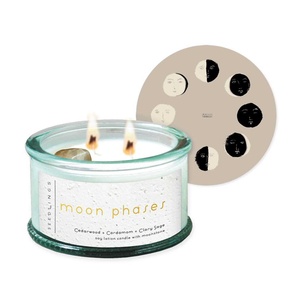 Seedlings - Moon Phases Candle