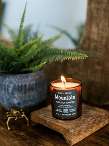 Mountain Scented Candle | Brick+Mortar