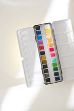 Load image into Gallery viewer, Bailey Rae Studio | 24 Color Watercolor Paint Palette