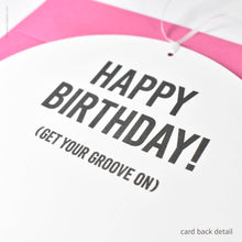 Load image into Gallery viewer, Disco Ball Hangable Birthday Card | Inkello Letterpress