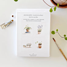 Load image into Gallery viewer, Paintable Notecards | Emily Lex Studio
